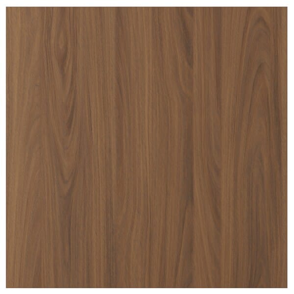 Ikea TISTORP - Door, brown walnut effect, 60x60 cm