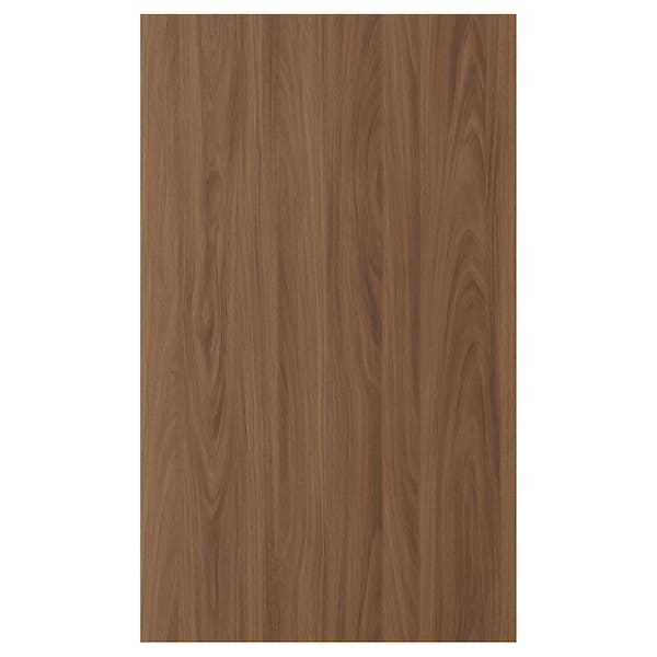TISTORP door, brown walnut effect, 60x100 cm