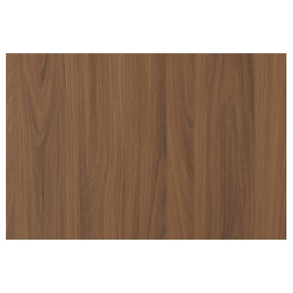 TISTORP drawer front, brown walnut effect, 60x40 cm