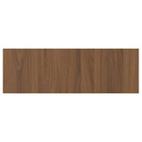 TISTORP drawer front, brown walnut effect, 60x20 cm