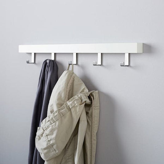TJUSIG - Hanger for door/wall, white, 60 cm - best price from Maltashopper.com 70242656
