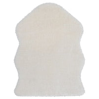 TOFTLUND rug, white, 55x85 cm