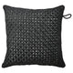 TOFTÖ cushion cover, black outdoor/indoor, 50x50 cm