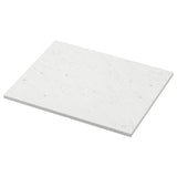 TOLKEN countertop, white marble effect/foliated board, 62x49 cm
