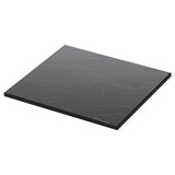 TOLKEN countertop, black marble effect/foliated board, 62x49 cm