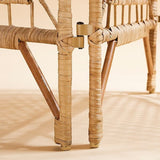 TOLKNING room divider, handmade rattan, 150x170 cm