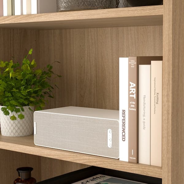 TONSTAD - Bookcase, oak veneer, 82x37x201 cm - best price from Maltashopper.com 70528461