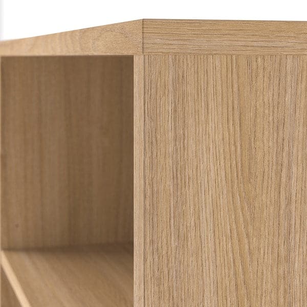 TONSTAD - Bookcase, oak veneer, 82x37x201 cm - best price from Maltashopper.com 70528461
