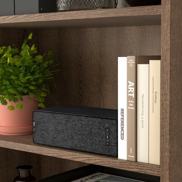 Ikea TONSTAD - Bookcase, brown stained oak veneer, 82x37x201 cm