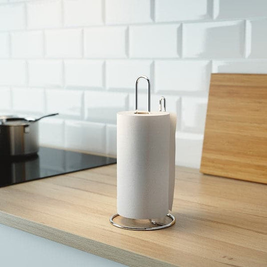 Ikea TORKAD - Kitchen roll holder, silver-colour