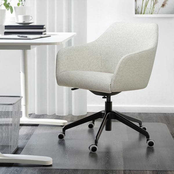 TOSSBERG / LÅNGFJÄLL - Meeting chair, Gunnared beige/black , - best price from Maltashopper.com 49513112