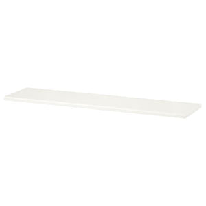 TRANHULT - Shelf, white stained aspen, 120x30 cm - best price from Maltashopper.com 60454899