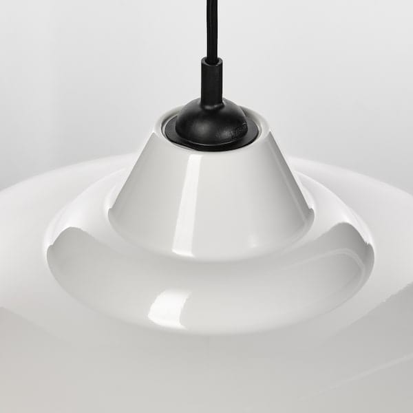 Ikea TRETTIOEN - Pendant lamp, white, 38 cm