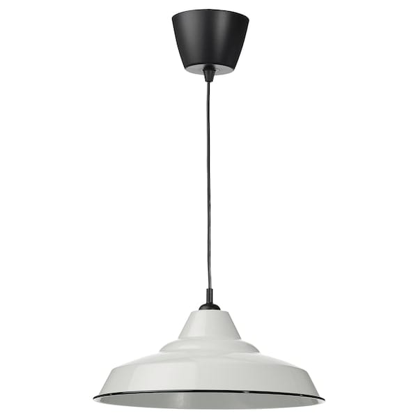 Ikea TRETTIOEN - Pendant lamp, white, 38 cm