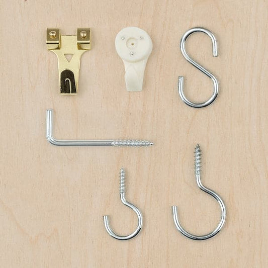 Ikea TRIXIG - 85-piece hooks and hanging set