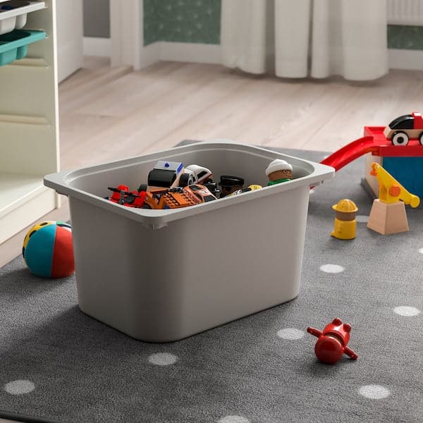 TROFAST - Storage box, grey, 42x30x23 cm - best price from Maltashopper.com 00464028