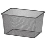 TROFAST mesh storage box, dark grey, 42x30x23 cm