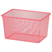 TROFAST - Mesh storage box, light red, 42x30x23 cm - best price from Maltashopper.com 90518456