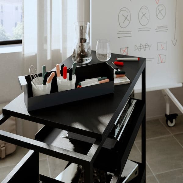 TROTTEN - Trolley, anthracite, 80x40 cm - best price from Maltashopper.com 00474843