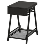TROTTEN drawer unit, anthracite, 34x56 cm