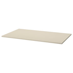 Ikea TROTTEN - Table top, beige, 120x70 cm