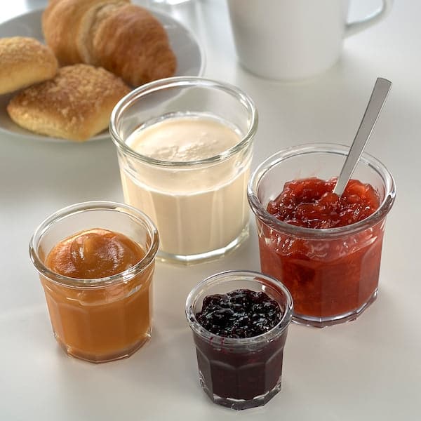 Ikea TRUMFISK - Jar, clear glass, 31 cl