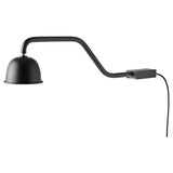 TVÄRDRAG cabinet lighting, black/dimmable, 36x7 cm