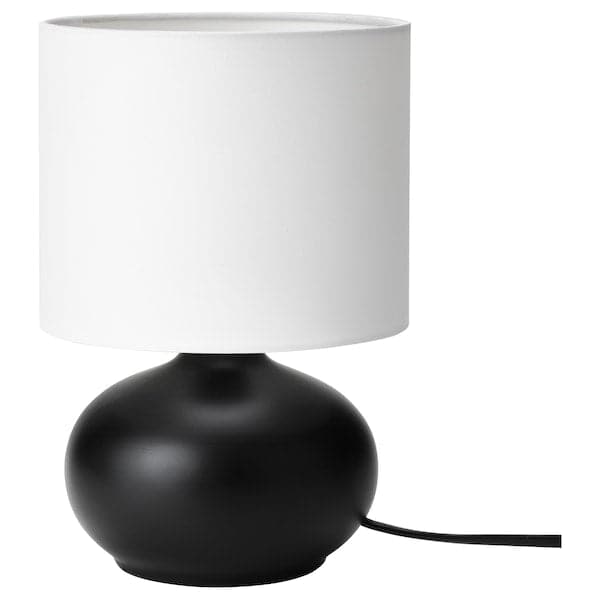 TVÄRFOT Table lamp - black/white - best price from Maltashopper.com 50467524
