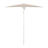 TVETÖ parasol, tilting/grey-beige white, 180x145 cm