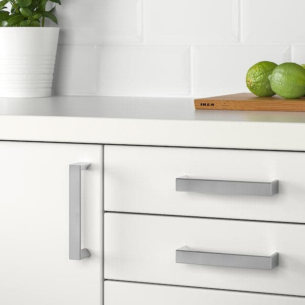 Ikea TYDA - Handle, stainless steel, 138 mm