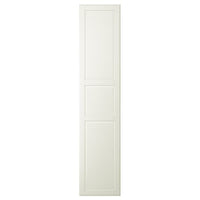 TYSSEDAL door with hinges, white, 50x229 cm