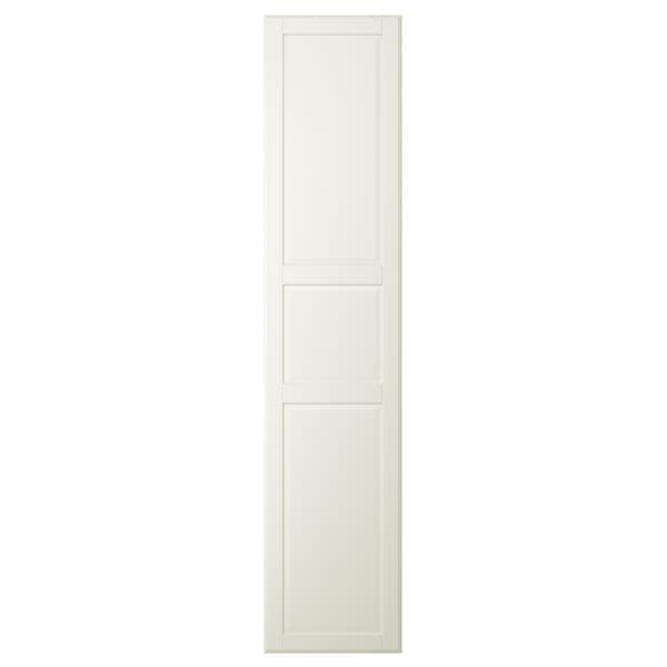 Ikea TYSSEDAL - Door with hinges, white, 50x229 cm