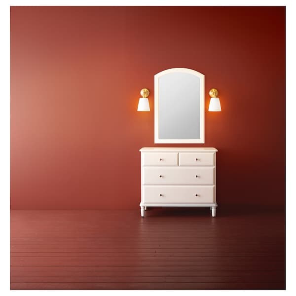 TYSSEDAL - Chest of 4 drawers, white, 87x76 cm - best price from Maltashopper.com 80391325