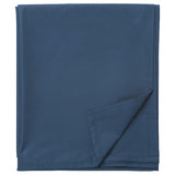 ULLVIDE flat sheet, dark blue, 240x260 cm