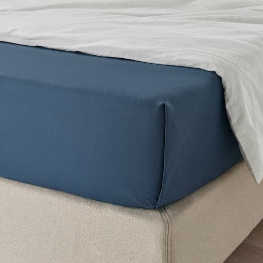 Ikea ULLVIDE Sheet - dark blue 240x260 cm , 240x260 cm