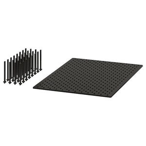 Ikea UPPDATERA - Pegboard drawer organiser, anthracite, 80 cm