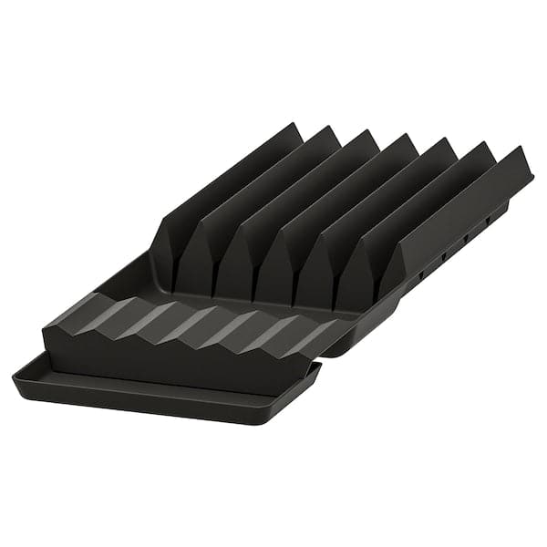 Ikea UPPDATERA - Knife rack, anthracite, 20x50 cm
