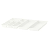 UPPDATERA cutlery tray/2 utensil trays, white, 72x50 cm