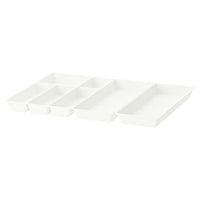 UPPDATERA cutlery tray/2 utensil trays, white, 72x50 cm