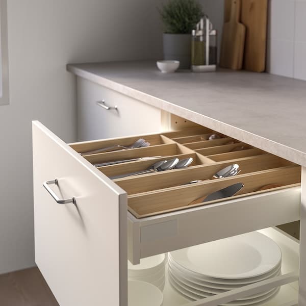 Ikea UPPDATERA - Cutlery tray, light bamboo, 32x50 cm