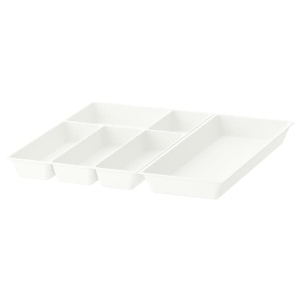 Ikea UPPDATERA - Cutlery tray/utensil tray, white, 52x50 cm