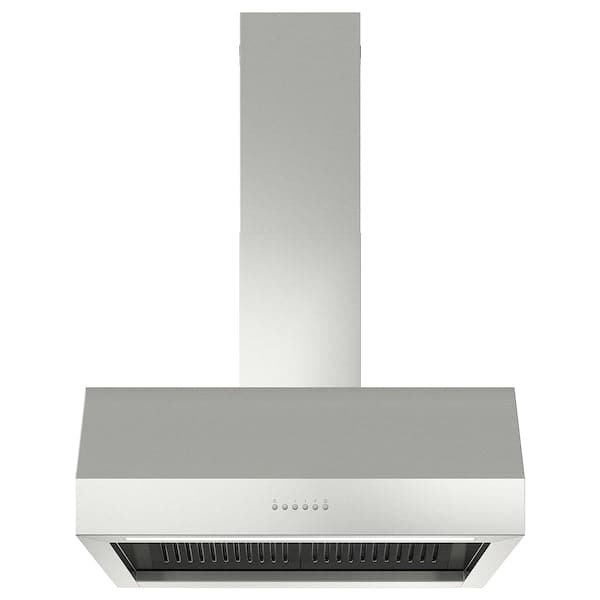 Ikea UPPFRISKANDE Hood to be fixed to the wall - stainless steel colour 80 cm , 80 cm