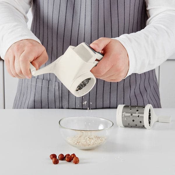 Ikea UPPFYLLD - Rotary grater, set of 2, white