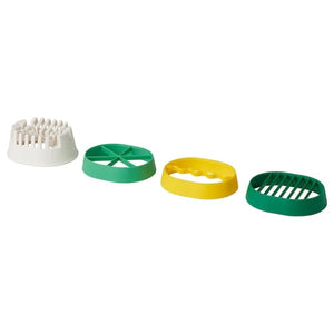 Ikea UPPFYLLD - Egg slicer, set of 4, mixed colours