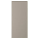 UPPLÖV door, matt dark beige, 60x140 cm