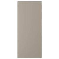 UPPLÖV door, matt dark beige, 60x140 cm