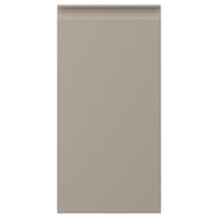 UPPLÖV door, matt dark beige, 30x60 cm