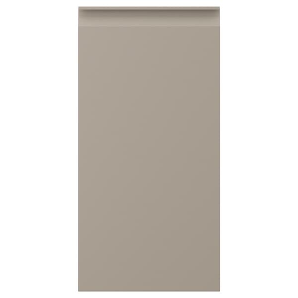 UPPLÖV door, matt dark beige, 30x60 cm