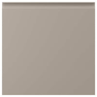 UPPLÖV door, matt dark beige, 60x60 cm