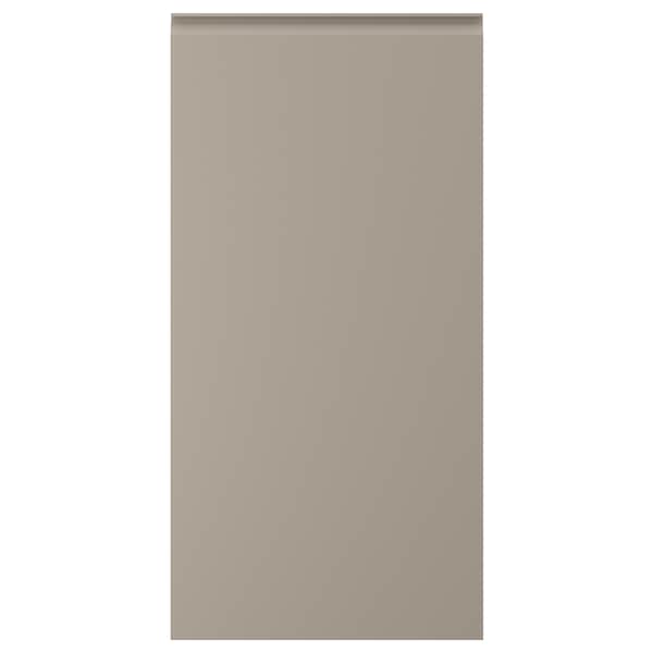 UPPLÖV door, matt dark beige, 60x120 cm